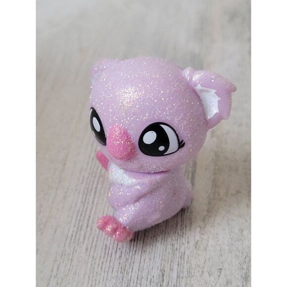 Glitter pink koala Safari pet toy animal figure‎ - Picture 2 of 4